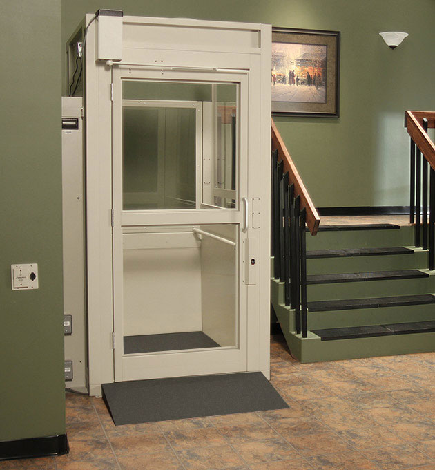 Bruno Commercial Vertical Platform Lift Bruno Commercial Vertical Platform Lift