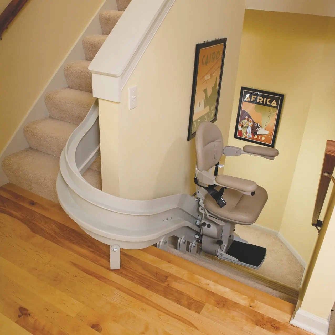 Bruno Elite Curve Indoor Stair Lifts